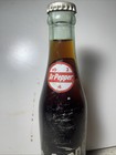 Full 6 Oz  1950s Slanted  Letter Label  10 2 4 Dr Pepper Soda Bottle