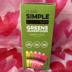 Clean Simple Eats Greens Powder Sticks - Variety Pack - 3 9oz 10ct