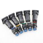 16 22mm Square Led Pilot Panel Indicator Signal Warning Light Lamp Ac dc New