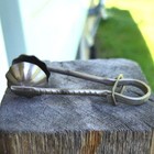 Antique Victorian Era Skirt Lifter Clam Shell Dress Clamp Costume Dress Puller