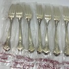 Gorham Chantilly Sterling Silver 6 7 8  Fork Set Of 7 New Chan03