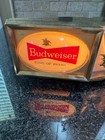Budweiser King Of Beers Lighted Bar Sign Vintage Used