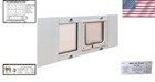 Adjustable Cat Flap Window Door  6 25 x6 25 