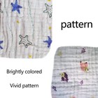 Baby Wash Cloth And Towels 5 Pack - Muslin Washcloths  Super Soft Newborn Bat   