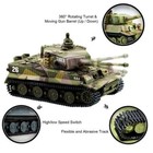 New 1 72 Radio Remote Control Mini Rc German Tiger I Panzer Tank With Sound Toys