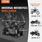 Vevor Motorcycle Removable Wheel Tire Chock Nest Cradle Adjustable Universal