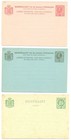 Dutch West Indies Curacao 1882 1892  Ps Card   G  6 10   Most Vf
