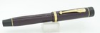 Conway Stewart Peaky Blinders Polly Gray Burgundy Ltd Ed Fountain Pen - 18kt Nib