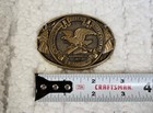 National Rifle Association Nra Oval Eagle Logo Bronze Metal Belt Buckle Usa