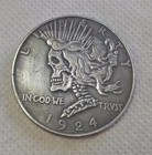 Usa Hobo Nickel Two Face 1885 Morgan Dollar And 1924 Peace Dollar Zombie Coin