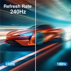 24 Inch Gaming Monitor 240hz  Fhd 1080p  Ips Panel  0 5ms Response Time  Adap   
