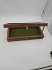 Display Box Wood And Glass With Latch  19   X 9    X 2  Deep