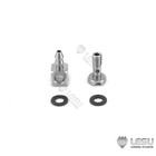 1 14 Lesu Stainless Steel M3 Straight Nozzle Fitting For 2x1mm Rc Hydraulics