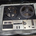 Vintage Sony Tc-350 Reel-to-reel Tape Recorder 3 Head Solid State Powers On
