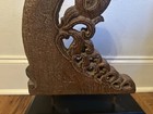 Antique Vintage Carved  Wave  Ship Billethead Nautical Art Sculpture  18 75 