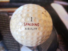 Vtg - Air-flite Golf Ball -  Spalding - Dimple - Small Print -  1