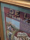 Early De Laval Cream Seperators Farm Advertising Lithograph Matted framed 28x38