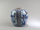 Chinese Blue   White Porcelain Jar