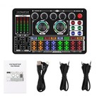 F999 Live Sound Card With Rich Sound Effects Podcast Recording Equipment