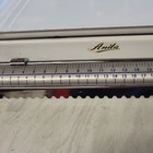 Vintage Anita White Enamel Farmhouse Balance Beam Kitchen Scales  Quality  Used 