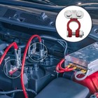 2 Car Battery Terminal Connector Top Post Positive Negative Heavy Duty Universal