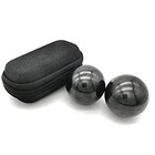 Z Qingzheng 2pcs 1 57inch Baoding Fitness Ball  Solid Chrome Steel Health 