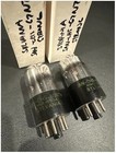 Pair Of Sylvania Jan-chs-6sn7w Vacuum Tubes     Amplitrex Tested  Working