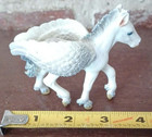Retired Schleich Pegasus Bayala 2010 Flying Horse Rare Foal  70448 Glitter