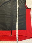 Pearl Izumi Fleece Lined Vest Mens Xl  Red Black Full Zip Performance  Cycling
