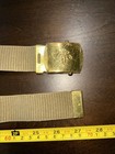 Older Style 49 Inch Adjustable Boy Scout Belt With Buckle  1