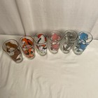 Lot Of 6 Vintage 1975 Tom   Jerry  Spike  Tuffy  Pepsi Collector Series Glasses 