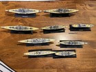 De Agostini 1 1250 Warship Models Lot 9  With Historicle Magazines  read Desc 