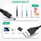 Electric Toothbrush Charger Cord For Fairywill  Bitvae D2 r1 r2 s2 Sonic