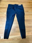 Cavallo Pro Grip Full Seat Breeches - Dark Indigo Denim - Ger 44 Or Us 32 - Used