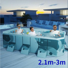 For Kids   Adults Foldable Non-inflatable Summer Swimming Pool Garden Outdoor  