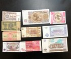 World Mix Lot Of 10 Banknotes  Circulated   World Paper Money L77