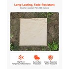 Decorative Stepping Stones With Stakes 4pcs 15 5x15 5 In Walkway Pavers Beige