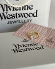 Vivienne Westwood Reina Petite Ring Gold Orb Size 6 With Dust Bag
