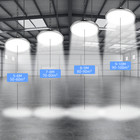 12 Pack 200w Ufo Led High Bay Lights Commercial Warehouse Factory Light Fixture