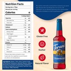 Torani Sugar Free Syrup  Strawberry  Zero Calorie  Pump Included  25 4 Oz