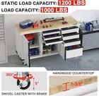 Workpro 62  X 20  7-drawer 2-door Rolling Tool Chest Mobile Tool Storage Cabinet