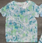 Cat   Jack Blue Green Striped Tie Dye Tshirts Set Of 3 Baby Boy Size 18months Nw