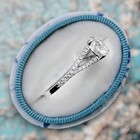 950 Platinum Luxury Ring 2 40 Ct Igi Lab Created Cvd Diamond Round Cut E F Vvs2
