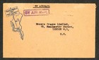 Burma Rangoon Airmail Cover London 1953