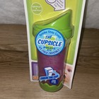 Vtg Munchkin 10oz Insulated Big Kid Cup Ice Cold Crystals Spill Proof Pink Nos