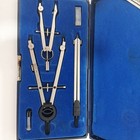 Vintage Alvin Precision Drawing Set 795b Instruments germany-complete-hard Case
