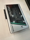 Sony Walkman Wm-11 Stereo Cassette Player Star Silver - Good Working Condition