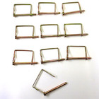 10 Pack 1 4  Trailer Coupler Safety Snap Locking Pin Square Towing Hitch