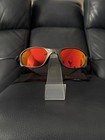 Vintage Oakley Penny   Juliet X-metal Sunglasses Dark Silver ruby  
