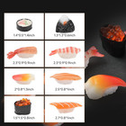 Fake Sushi 8pcs Artificial Food Realistic Onigiri Dessert Simulation Sushi Model